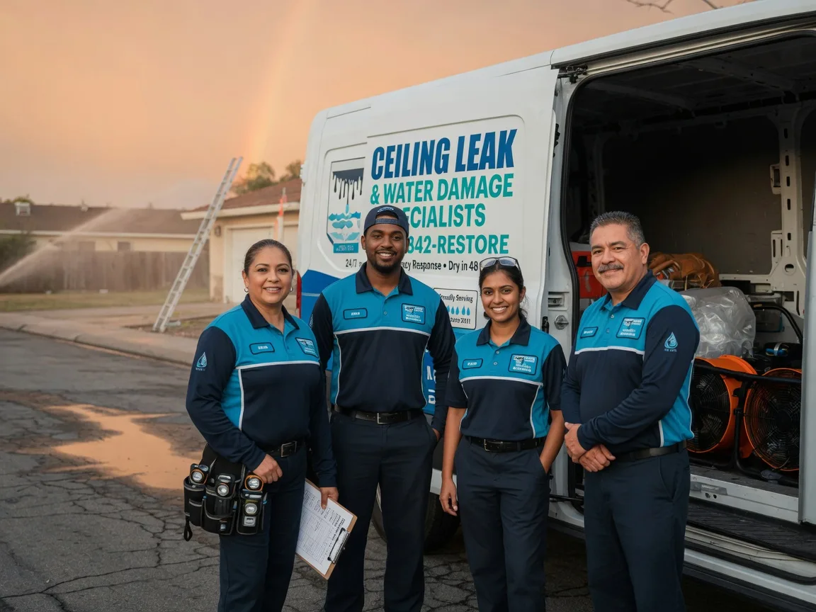 Ceiling Leak Cleanup company in Erath, LA