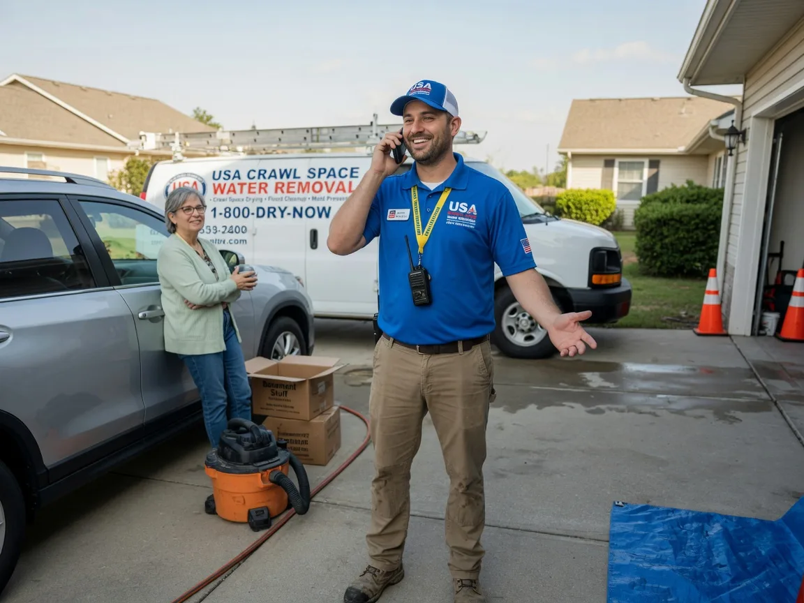Crawl Space Water Removal Erath, LA FAQs